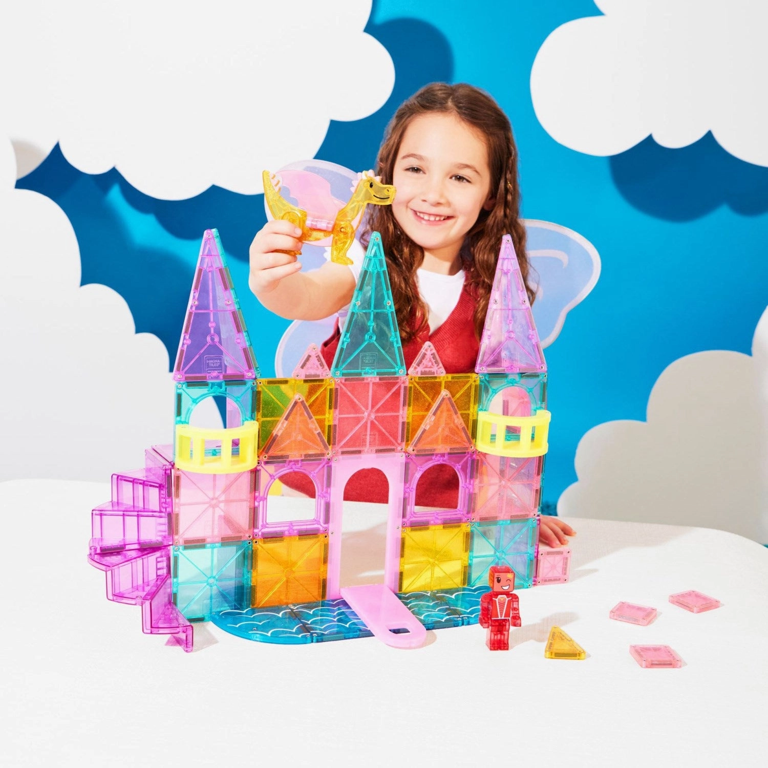 Magna-Tiles Castle Deluxe 48 pcs