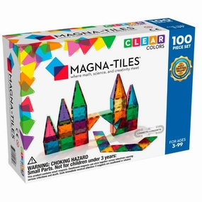 Magna Tiles Clear Colours 100 Piece