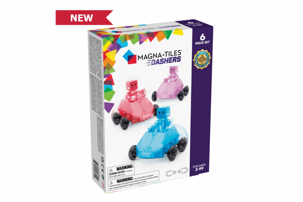 Magna-Tiles Dashers 6-Piece Set