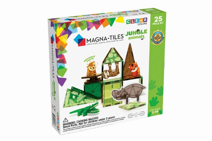Magna-Tiles Jungle Animals 25-Piece Set