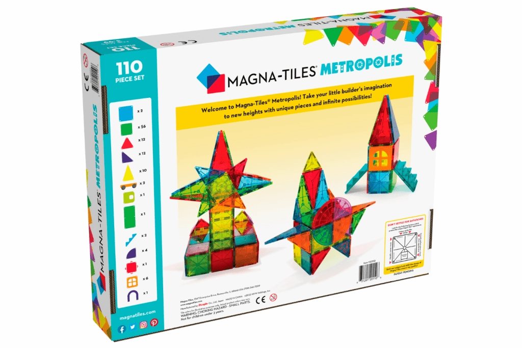 Magna-Tiles Metropolis 110-Piece Set