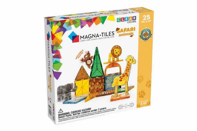 Magna-Tiles Safari Animals 25-Piece Set