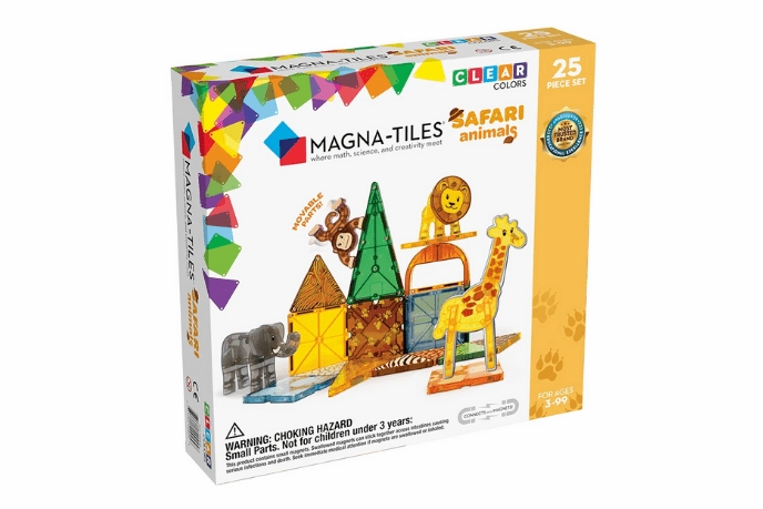 Magna-Tiles Safari Animals 25-Piece Set