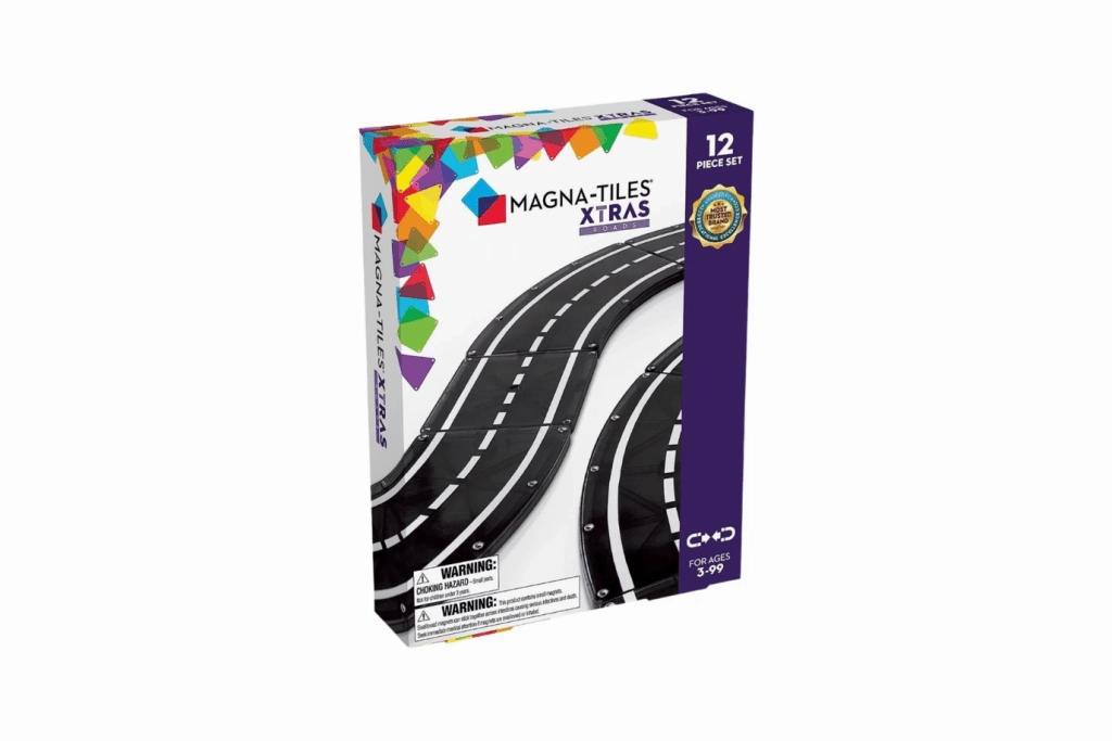 Magna-Tiles XTRAS Roads 12-piece set