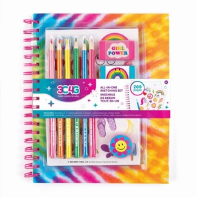 Make it Real 3C4G All in One Sketching Set Tie Dye