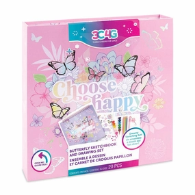 Make it Real 3C4G Butterfly Sketchbook & Drawing Set