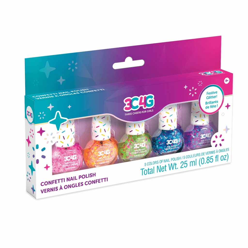 Make it Real 3C4G Confetti Nail Polish 5pk