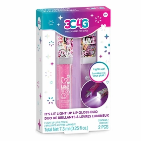Make it Real 3C4G Graffiti 2pk Light up Lip Gloss