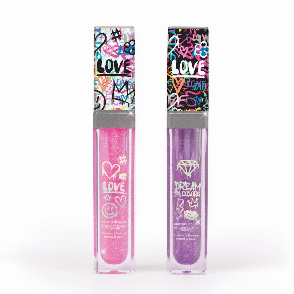 Make it Real 3C4G Graffiti 2pk Light up Lip Gloss
