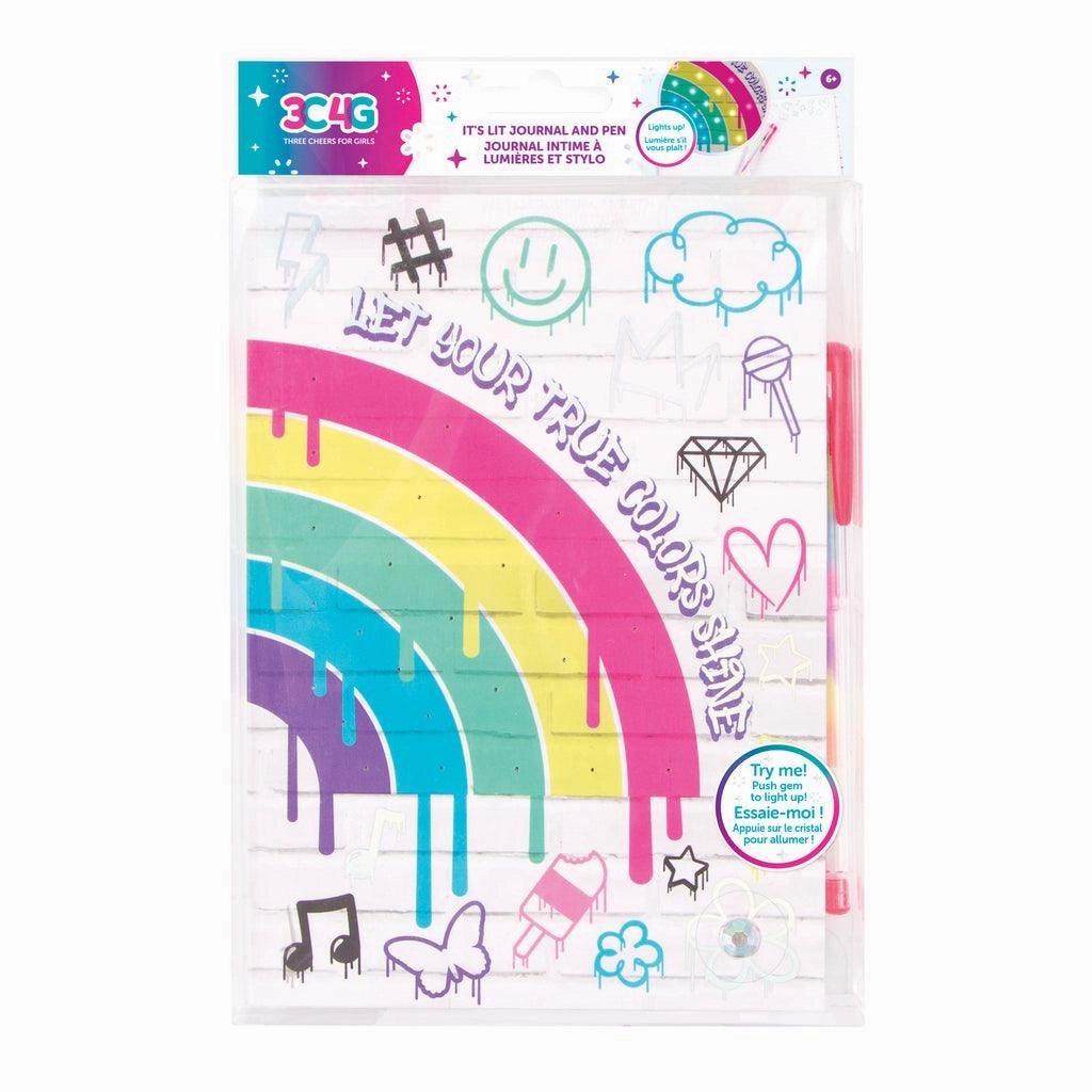 Make it Real 3C4G It's Lit Journal & Pen