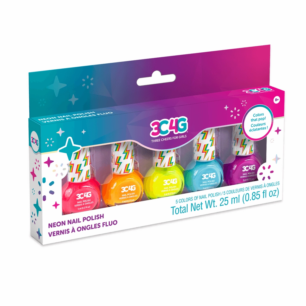 Make it Real 3C4G Neon Nail Polish 5pk