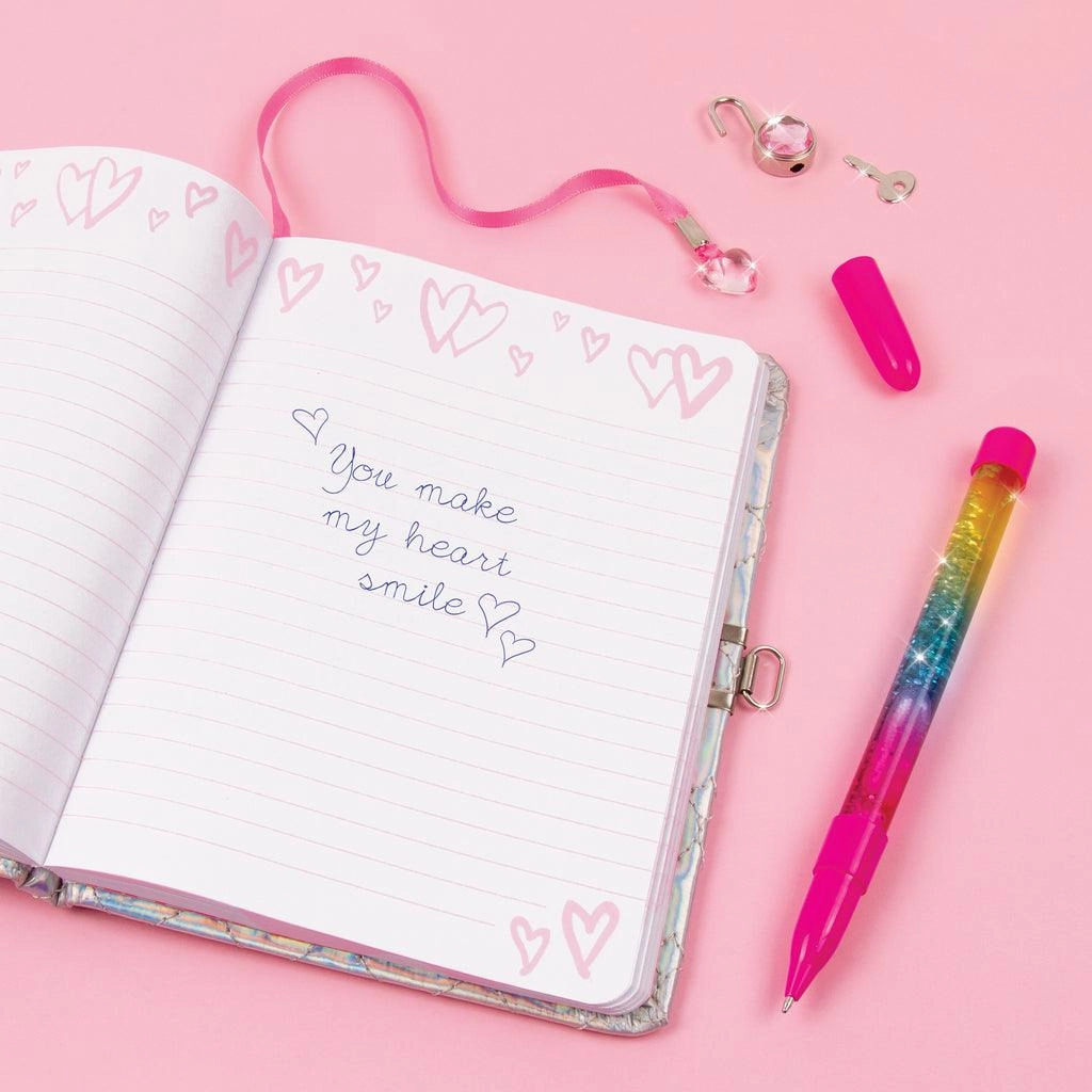 Make it Real 3C4G Quilted Locking Journal & Pen