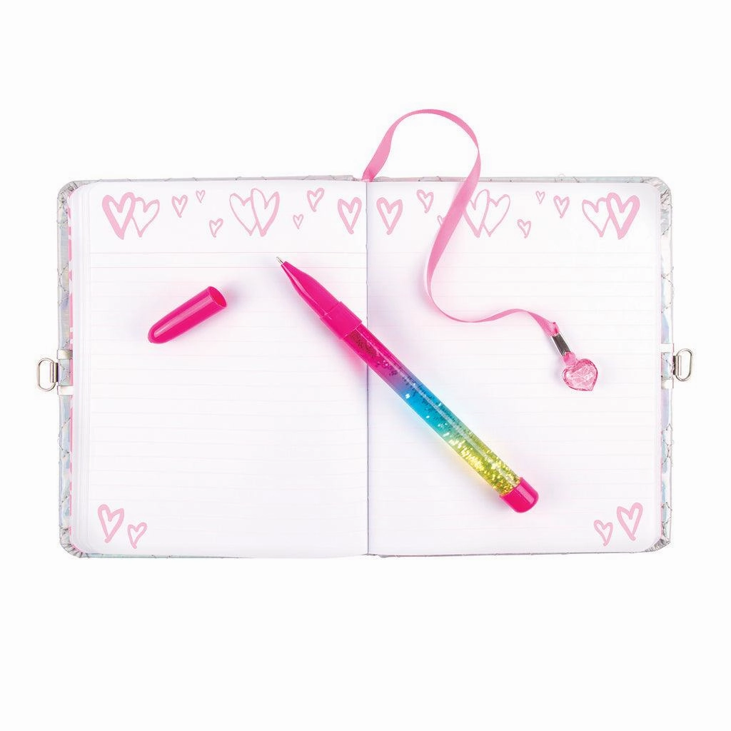 Make it Real 3C4G Quilted Locking Journal & Pen