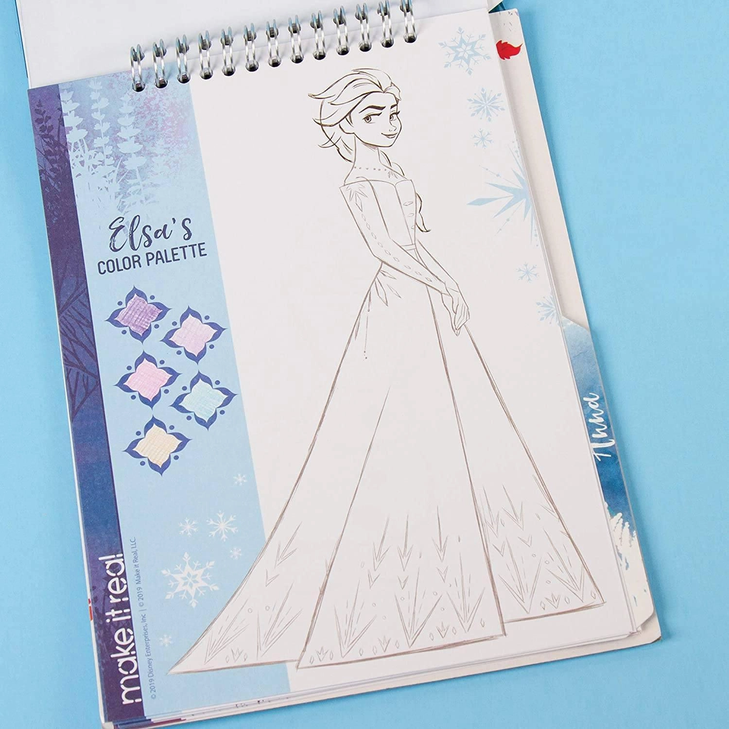Make It Real 4254 Disney Frozen 2 Fashion Design Tracing Light Table
