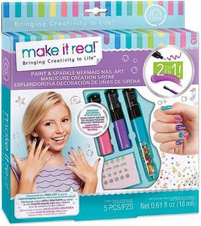 Make It Real - Paint & Sparkle Mermaid Nail Art Spa