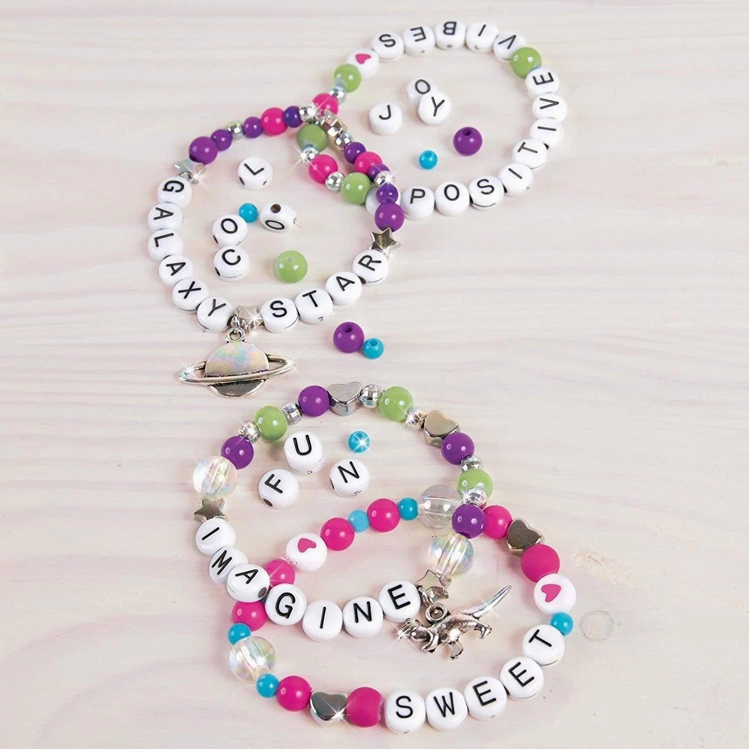 Make it Real Block 'n Rock Jewellery Charm Bracelets Making Kit