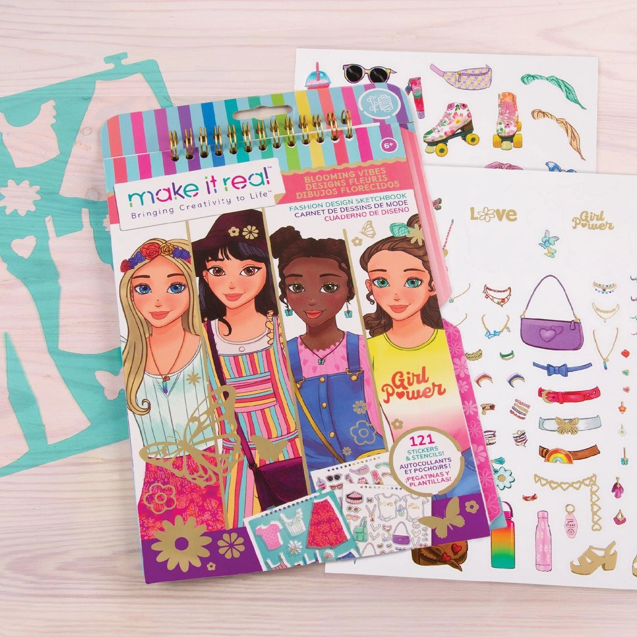 Make it Real Blooming Vibes Sketchbook