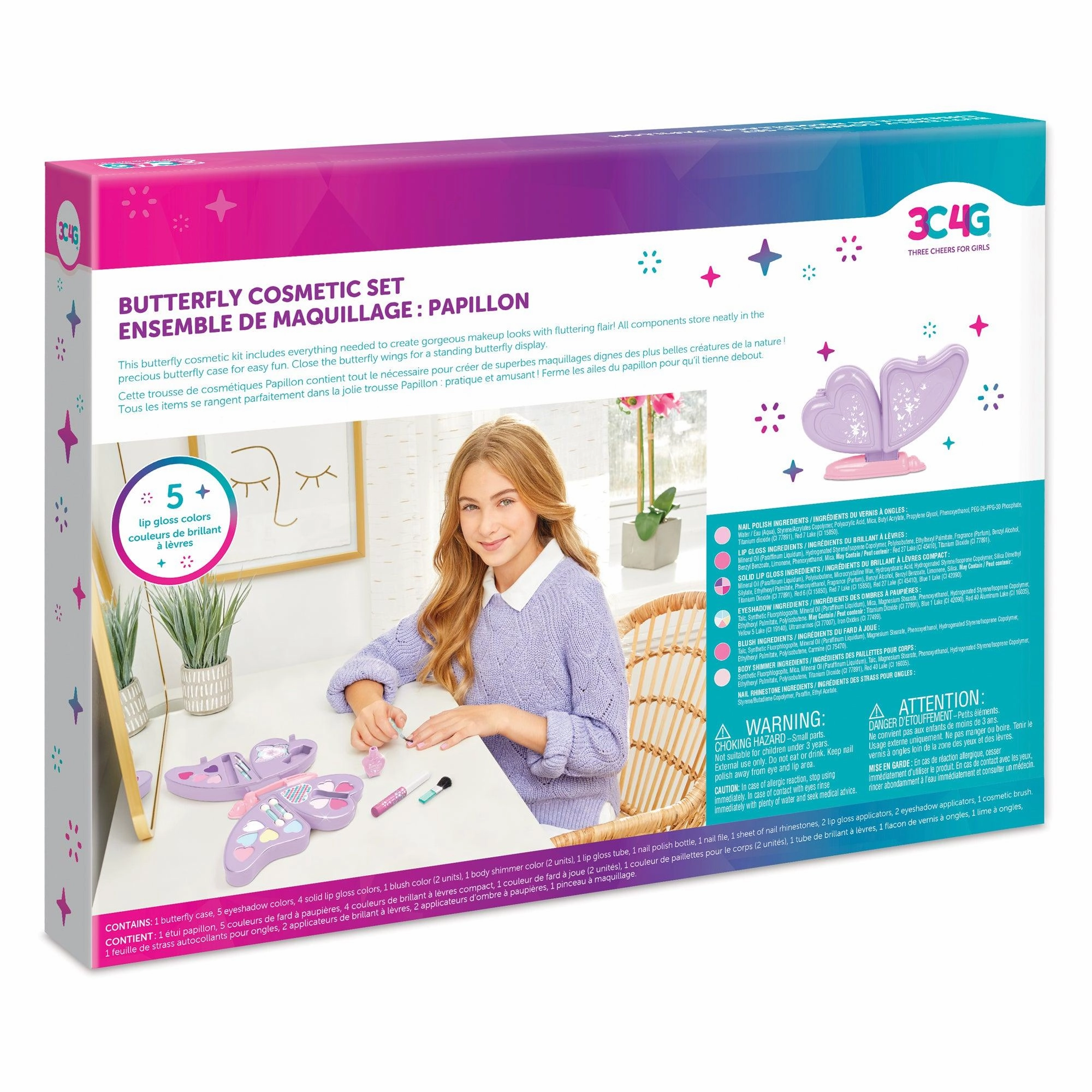 Make it Real Butterfly Cosmetic Set