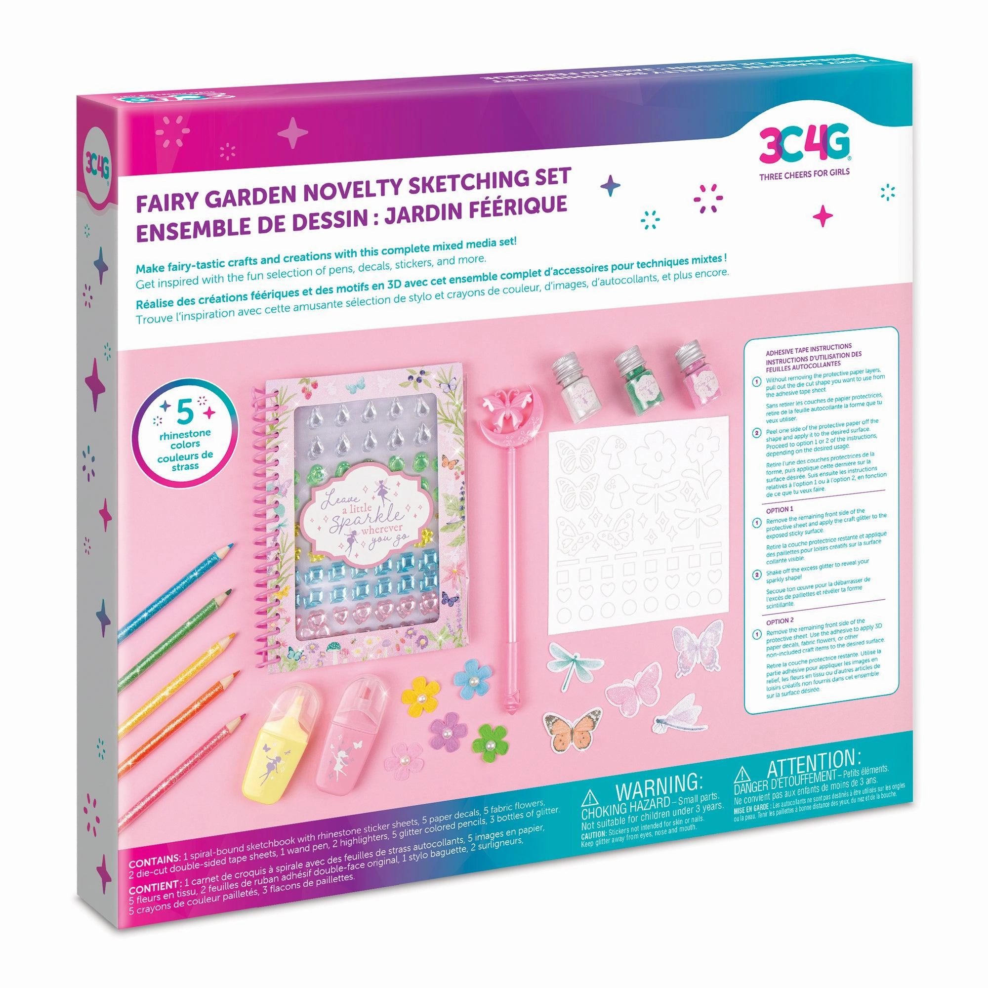 Make it Real Fairy Garden Novelty Sketching Set
