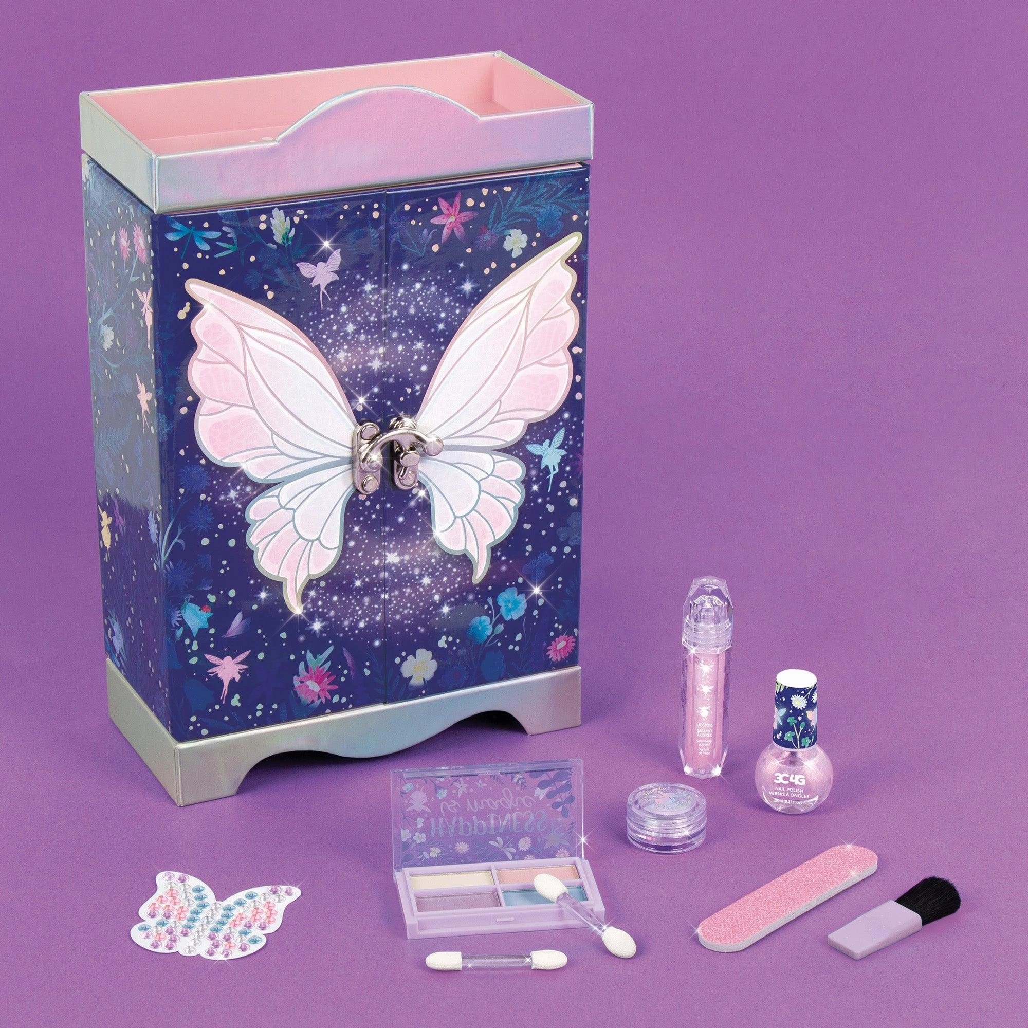 Make it Real Fairy Garden Wardrobe Cosmetic Set