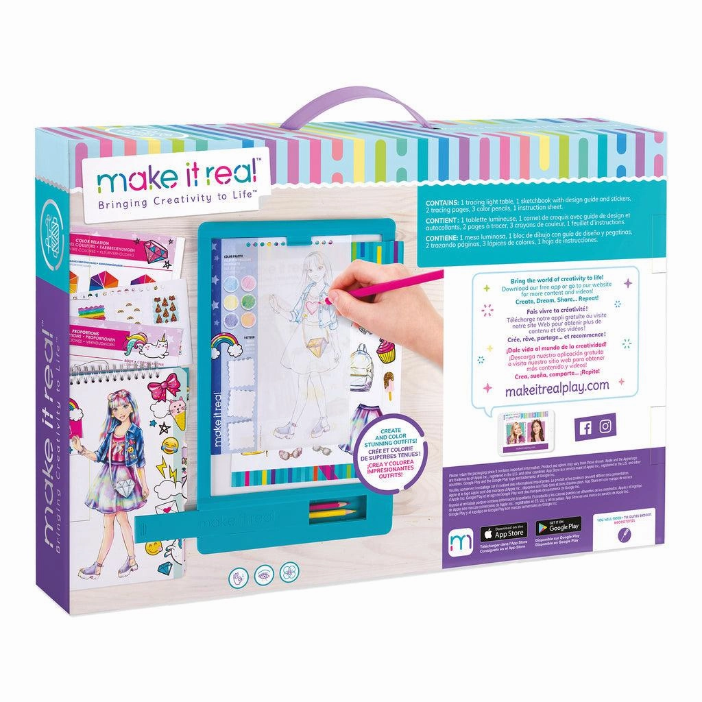 Make it Real Fashion Design Tracing Light Table