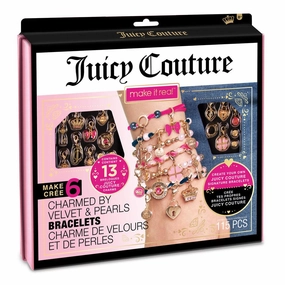 Make it Real Juicy Couture Charmed by Velvet and Pearls Bracelet Kit