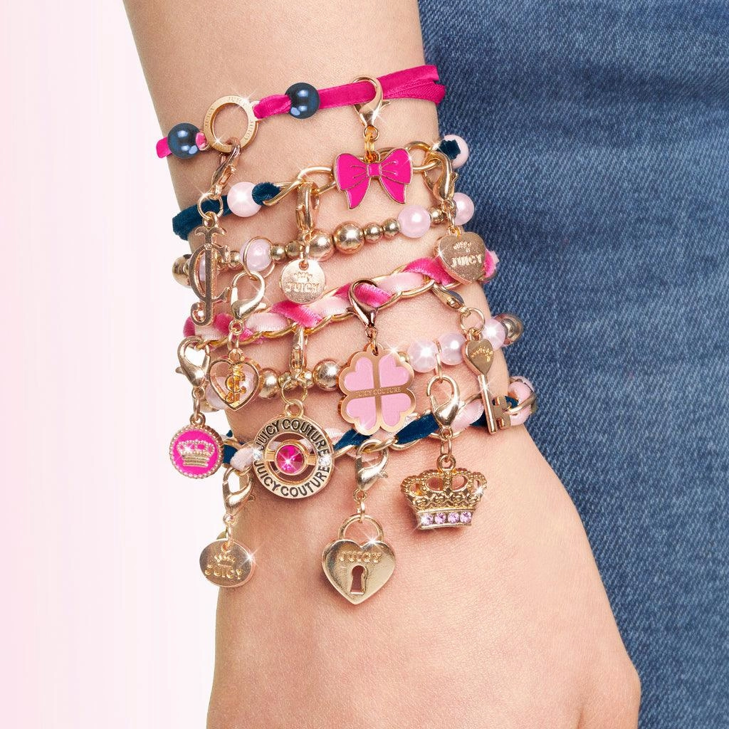 Make it Real Juicy Couture Charmed by Velvet and Pearls Bracelet Kit
