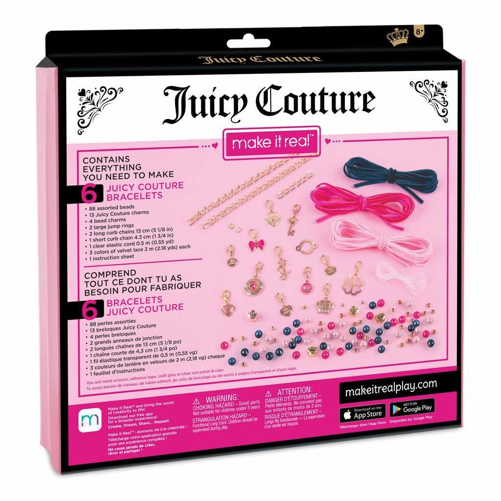 Make it Real Juicy Couture Charmed by Velvet and Pearls Bracelet Kit