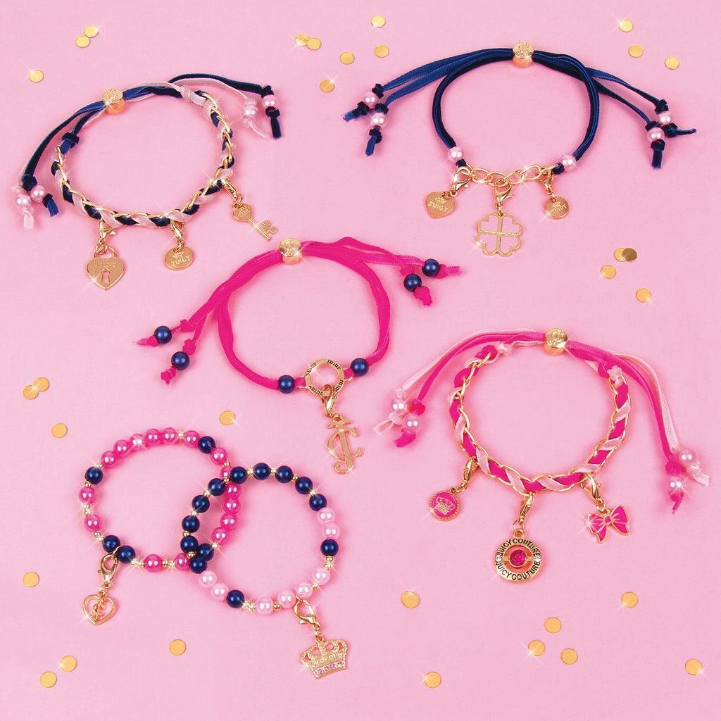Make it Real Juicy Couture Charmed by Velvet and Pearls Bracelet Kit
