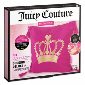 Make it Real Juicy Couture DIY Lux Pillow