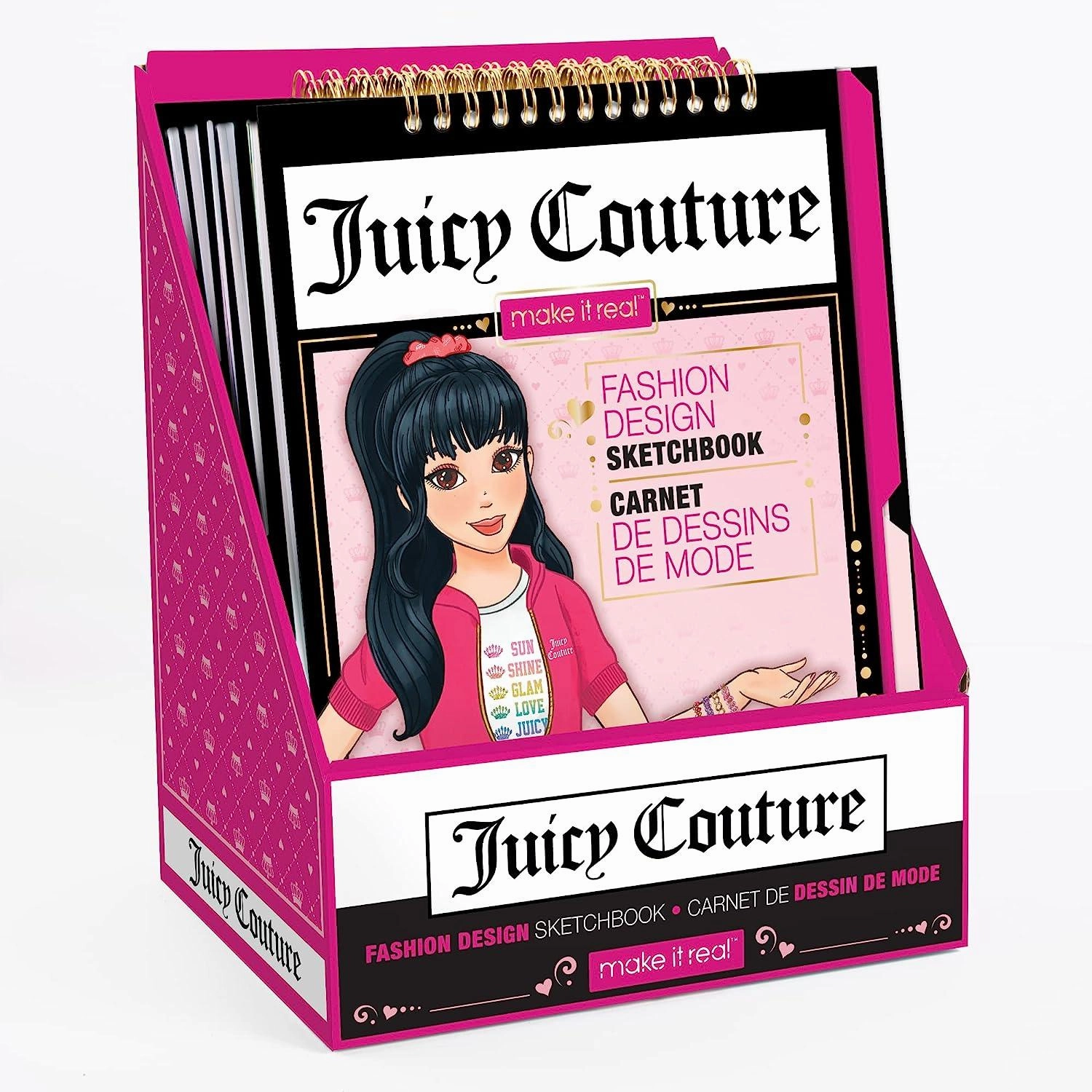 Make it Real Juicy Couture Fashion Sketchbook