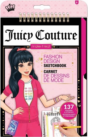 Make it Real Juicy Couture Fashion Sketchbook