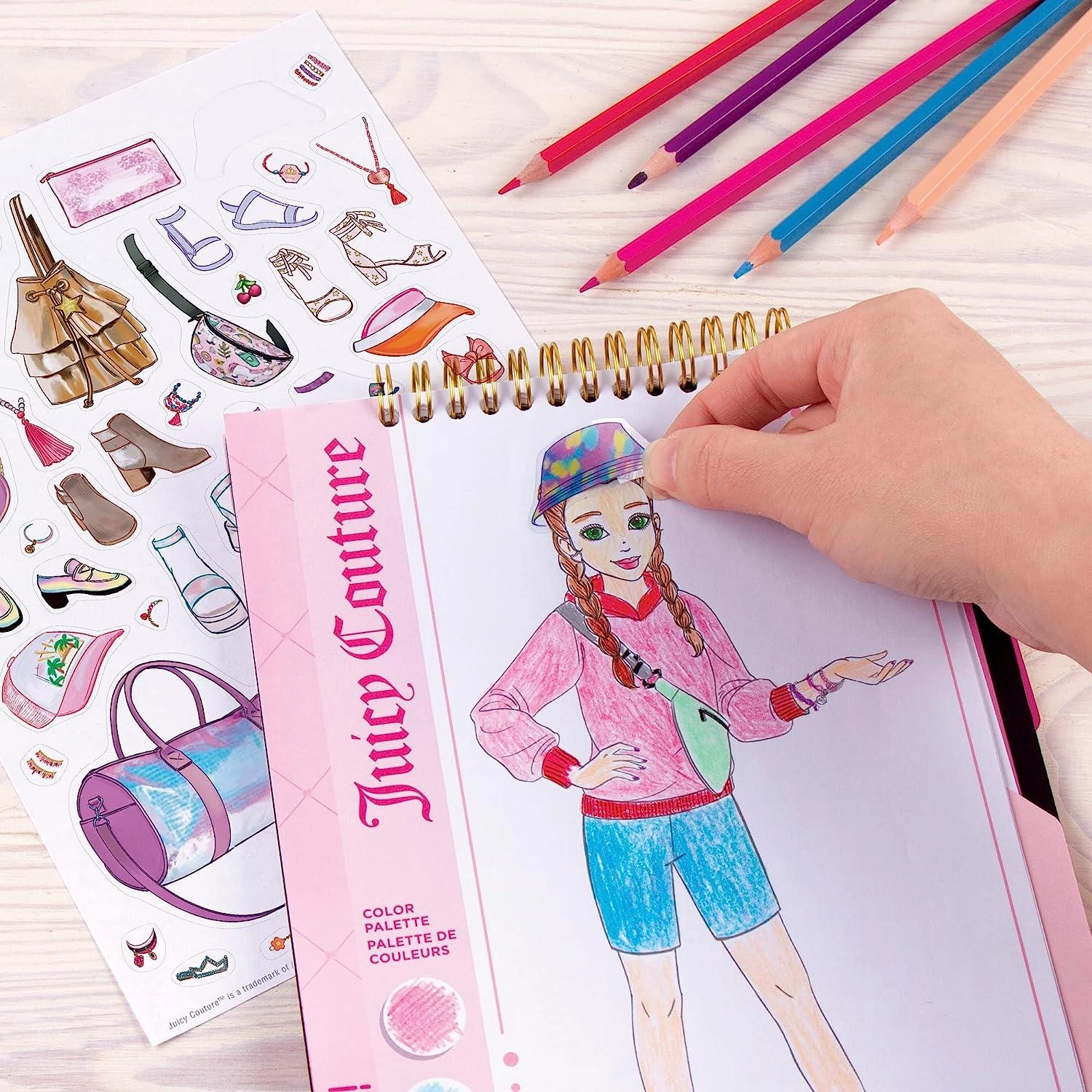 Make it Real Juicy Couture Fashion Sketchbook