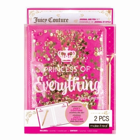 Make it Real Juicy Couture Glitter Journal and Pen