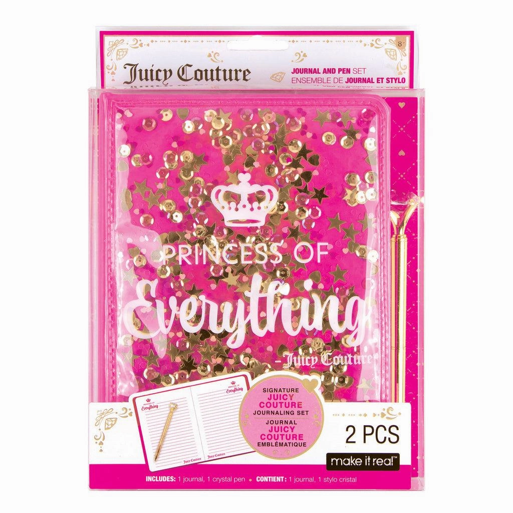 Make it Real Juicy Couture Glitter Journal and Pen