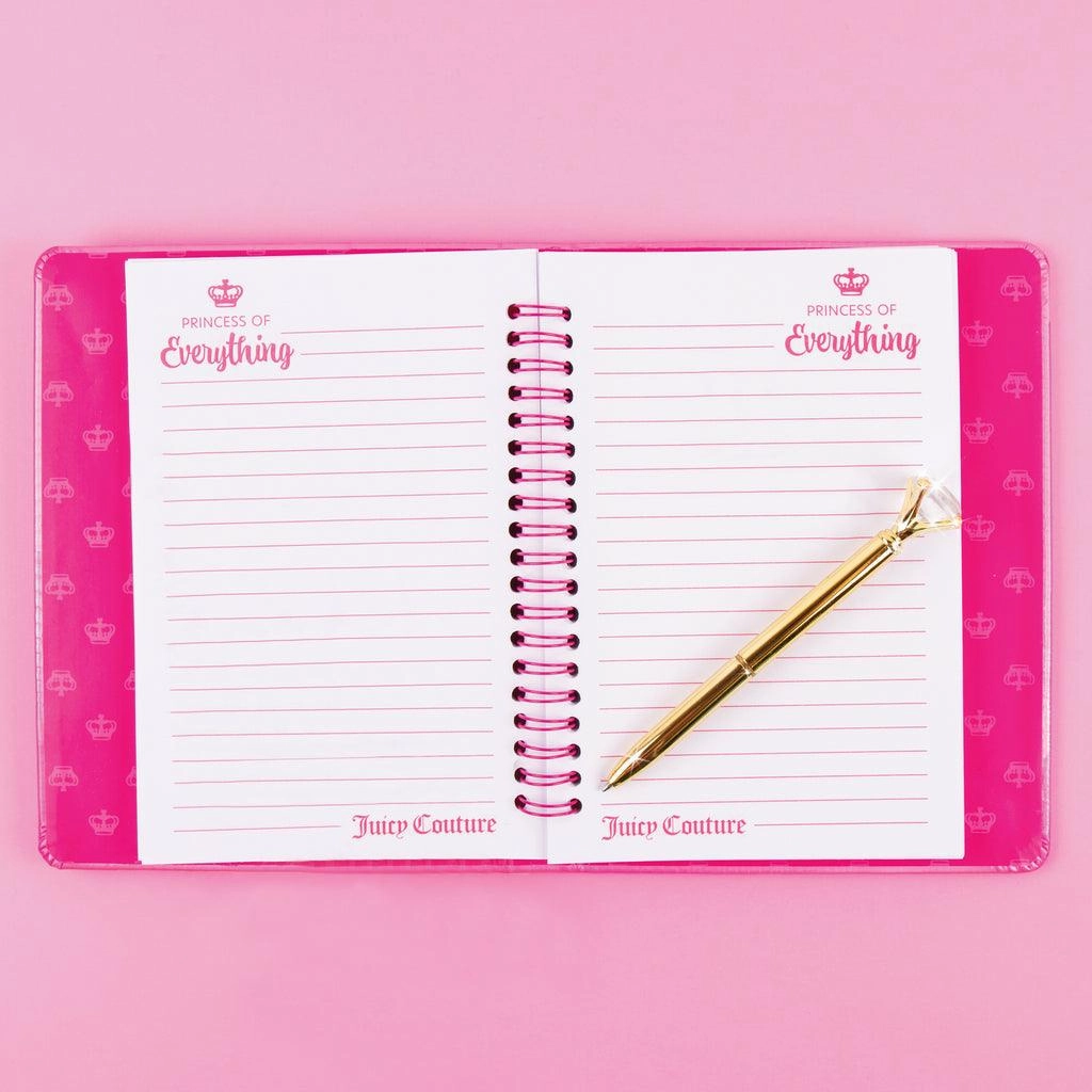 Make it Real Juicy Couture Glitter Journal and Pen