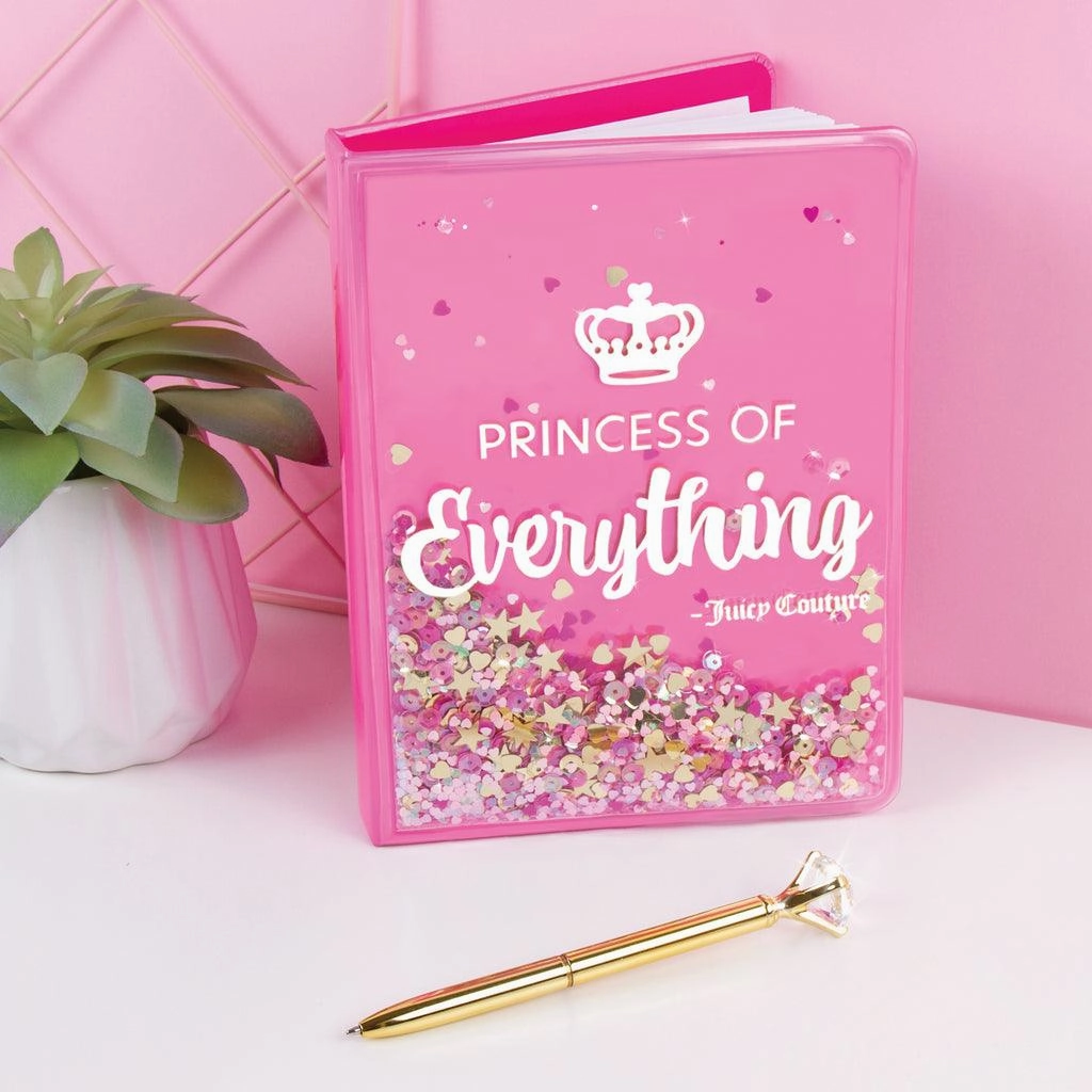 Make it Real Juicy Couture Glitter Journal and Pen