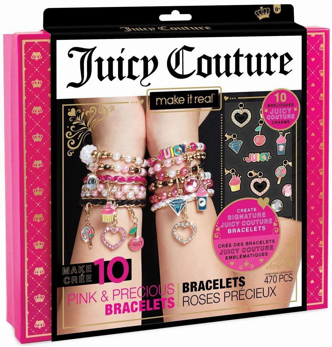 Make It Real Juicy Couture Jewellery Gorgeous Pink Bracelets