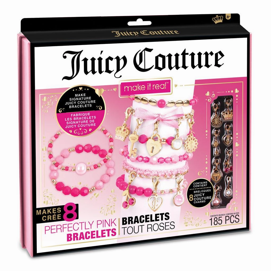 Make it Real Juicy Couture Perfectly Pink Bracelets