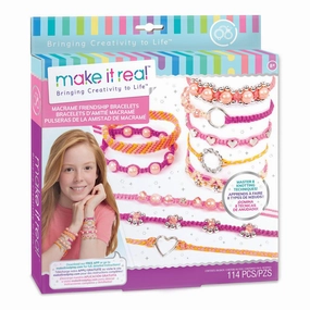 Make it Real Macrame Friendship Bracelets Kit