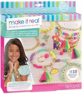 Make It Real Neo-Brite Gold Jewellery Making Kit