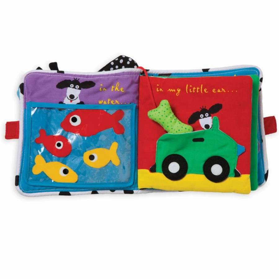 Manhattan Toy Company - Where's The Bone? Fabric Book