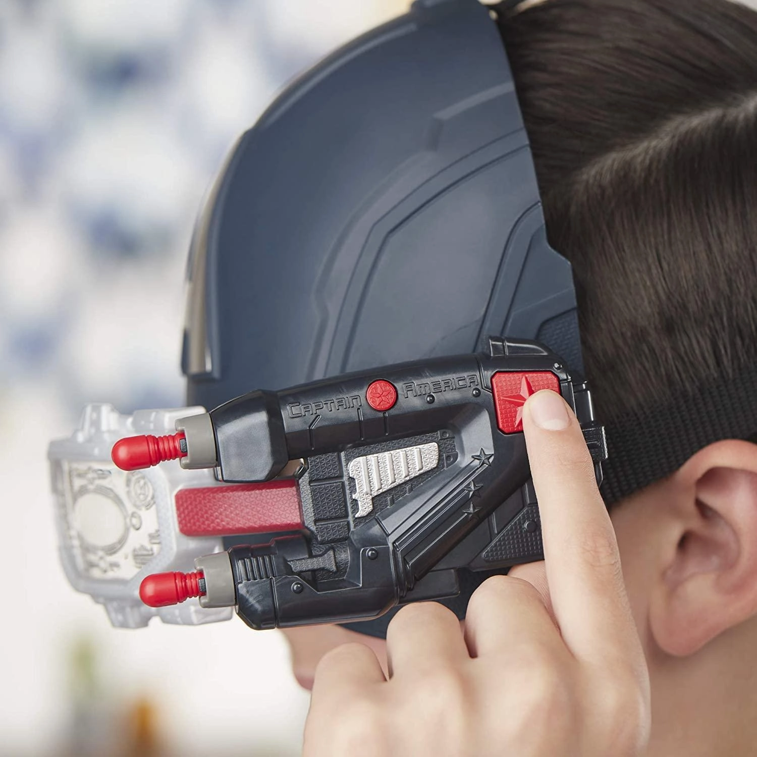 Marvel Avengers Captain America Scope Vision Helmet