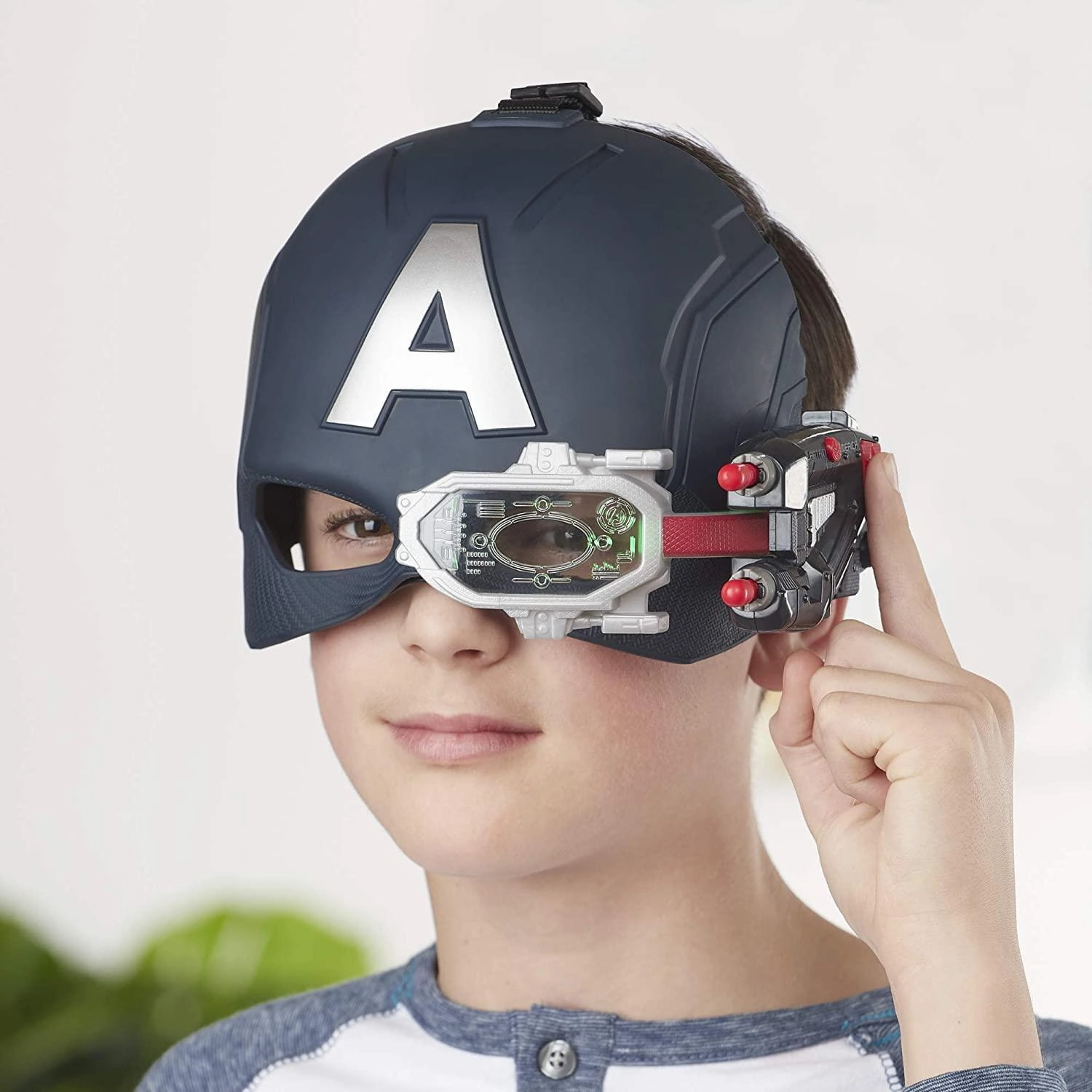 Marvel Avengers Captain America Scope Vision Helmet