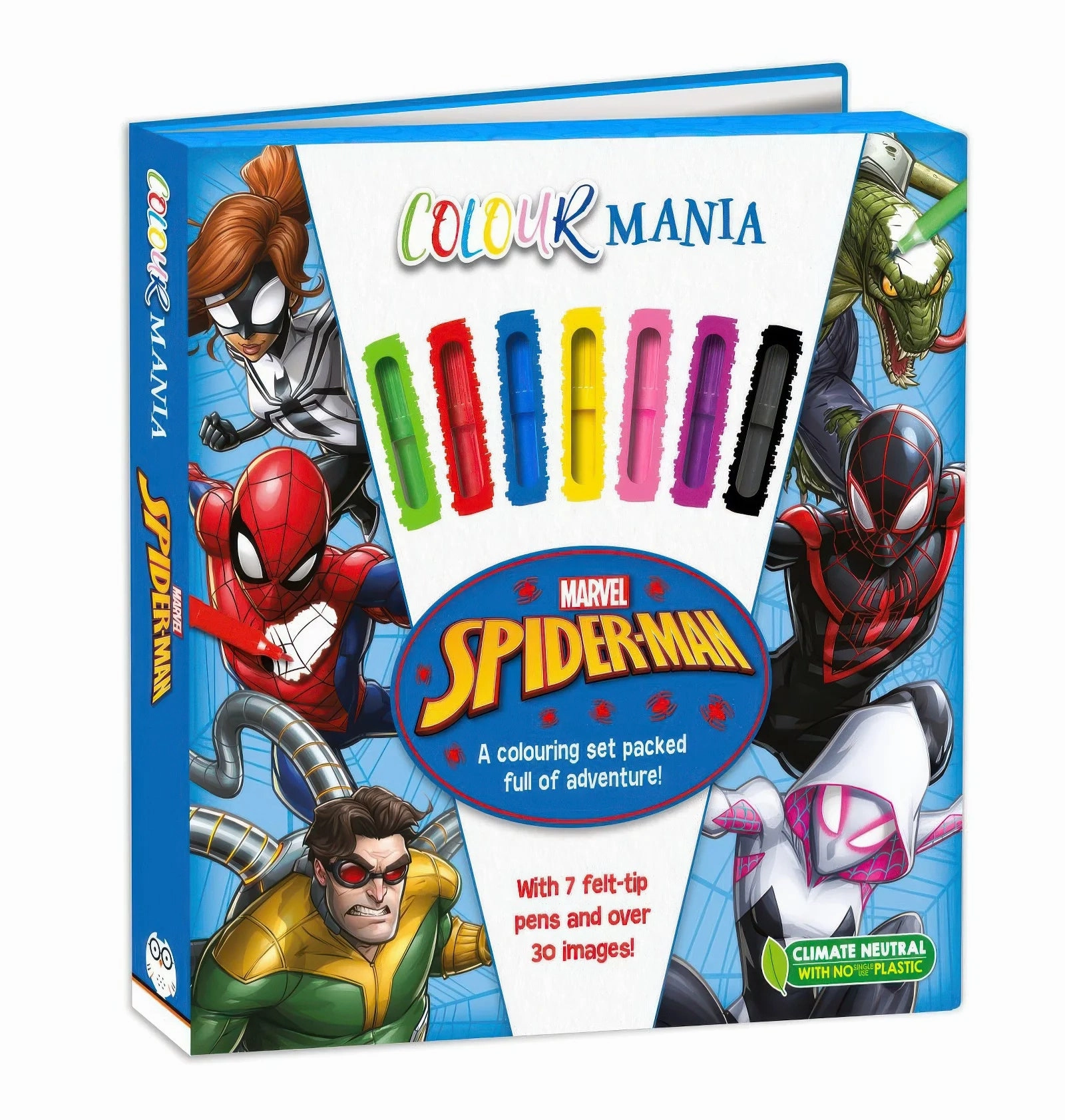 Marvel Spider-Man Colourmania Colouring Book