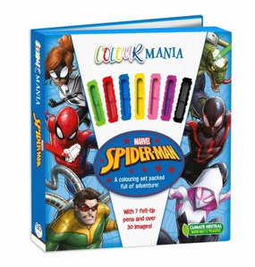 Marvel Spider-Man Colourmania Colouring Book