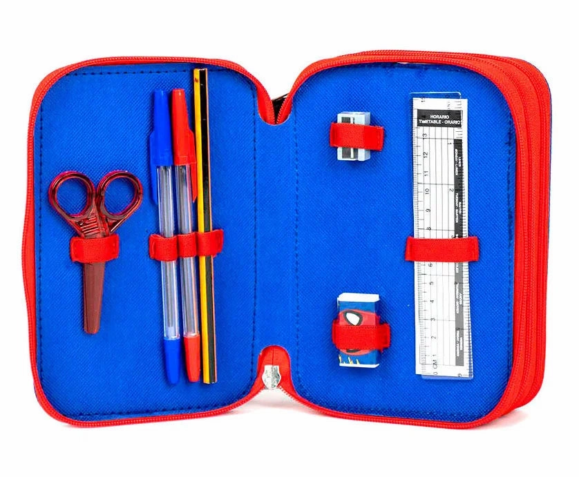 Marvel Spiderman Triple Pencil Case