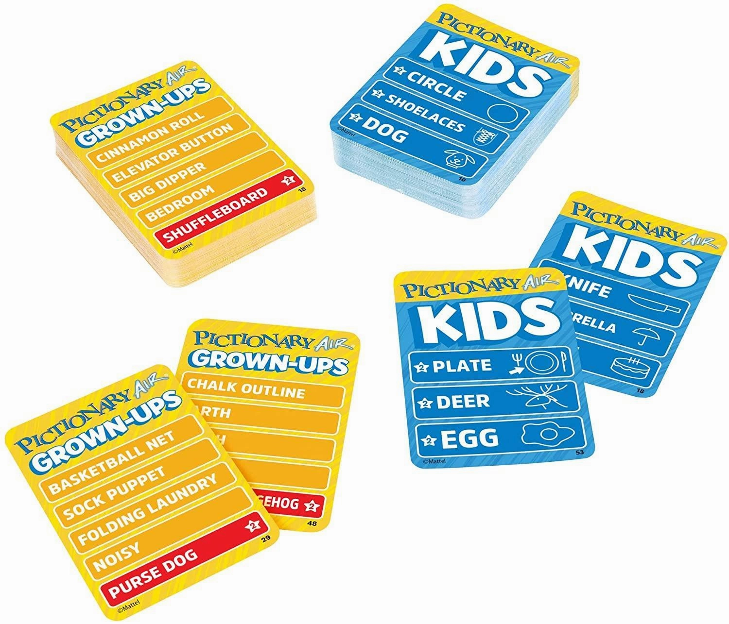 Mattel Games GYH78 Pictionary Air Kids vs Grown-Ups