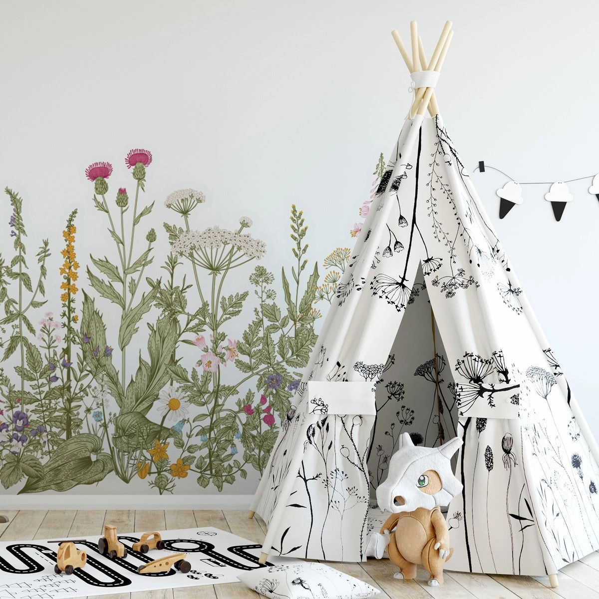 Meadow Color Wall Decal Set