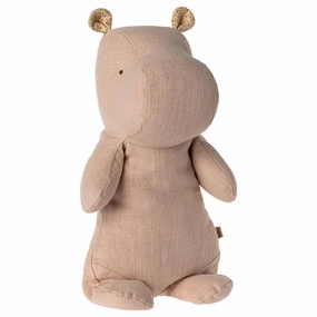 Medium Hippo - Light Rose